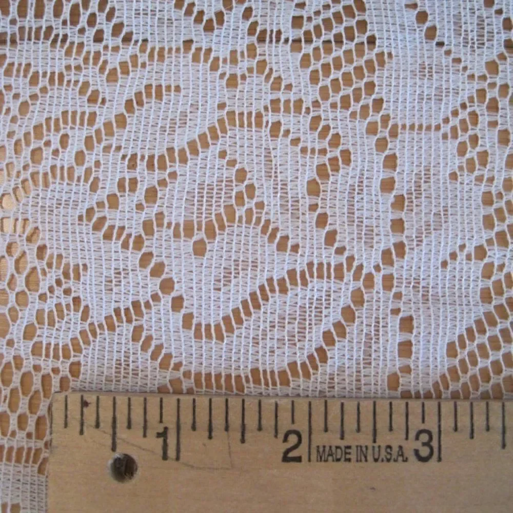 Curtain Lace Valance Flowers 59